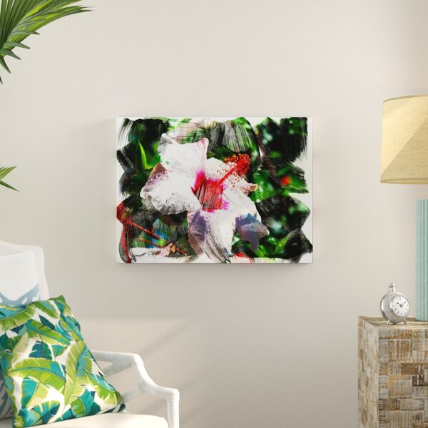 Bay Isle Home Tropical Flowers On Canvas Print Wayfair   Tropical Flowers On Canvas Print 